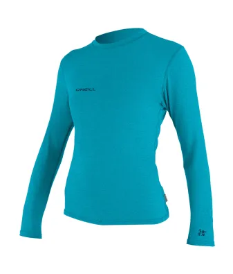 Дамска слънцезащитна блуза ONEILL Wms Trvlr Hybrid L/S Sun Shirt, тюркоаз