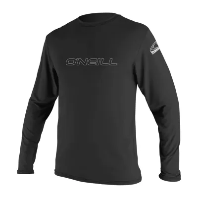 Мъжка слънцезащитна блуза O'NEILL Basic Skins L/S Sun Shirt, BLACK Мъжка слънцезащитна блуза O'NEILL Basic Skins L/S Sun Shirt, BLACK