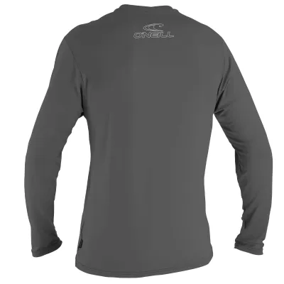 Мъжка слънцезащитна блуза O'NEILL Basic Skins L/S Sun Shirt, GRAPHITE Мъжка слънцезащитна блуза O'NEILL Basic Skins L/S Sun Shirt, GRAPHITE