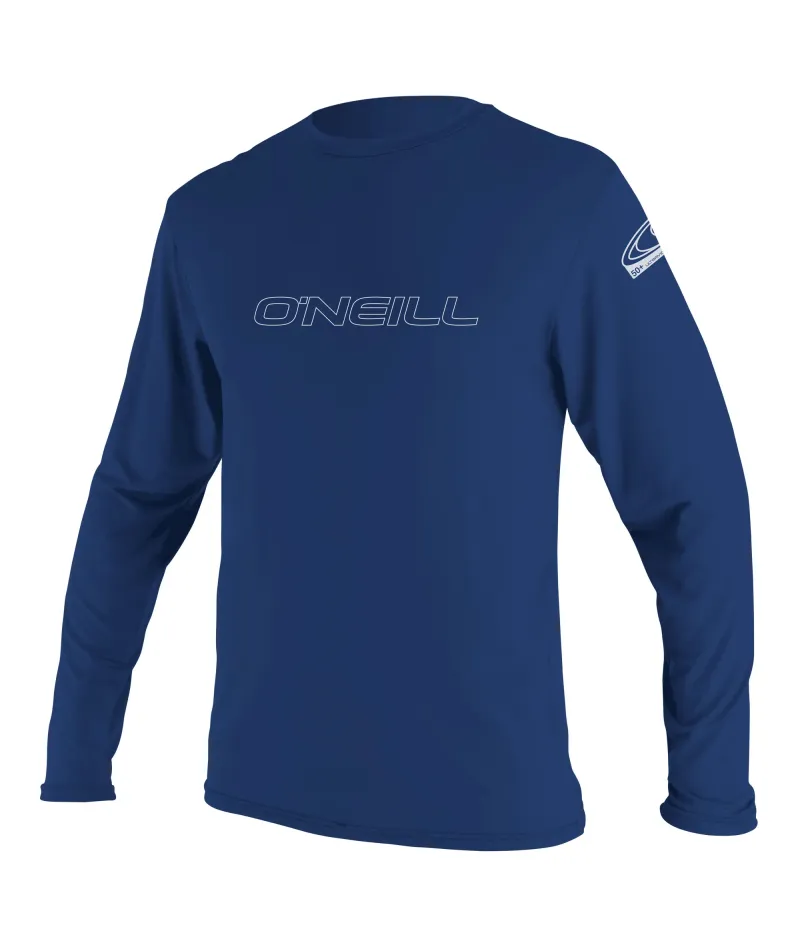 Мъжка слънцезащитна блуза ONEILL Basic Skins L/S Sun Shirt, NAVY Мъжка слънцезащитна блуза ONEILL Basic Skins L/S Sun Shirt, NAVY