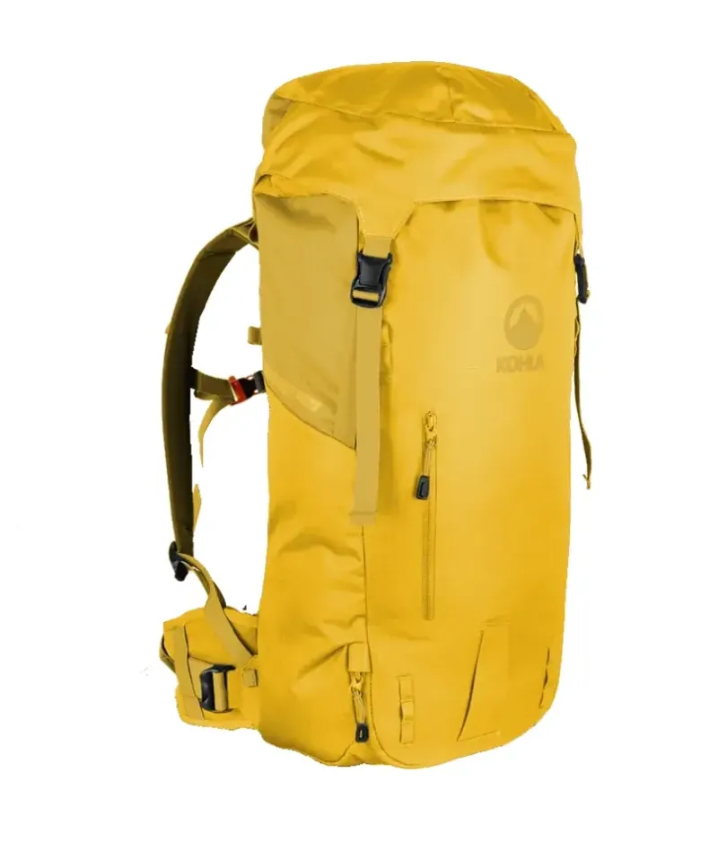 KOHLA ALPINIST GUIDE 28L LEMON CURRY | туристическа раница KOHLA ALPINIST GUIDE 28L LEMON CURRY | туристическа раница